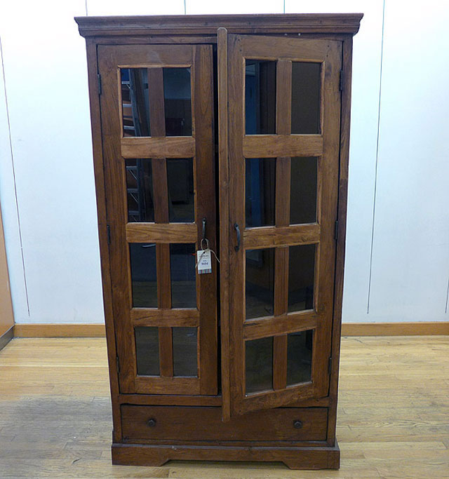 Glass Door Cabinet | Nadeau Alexandria
